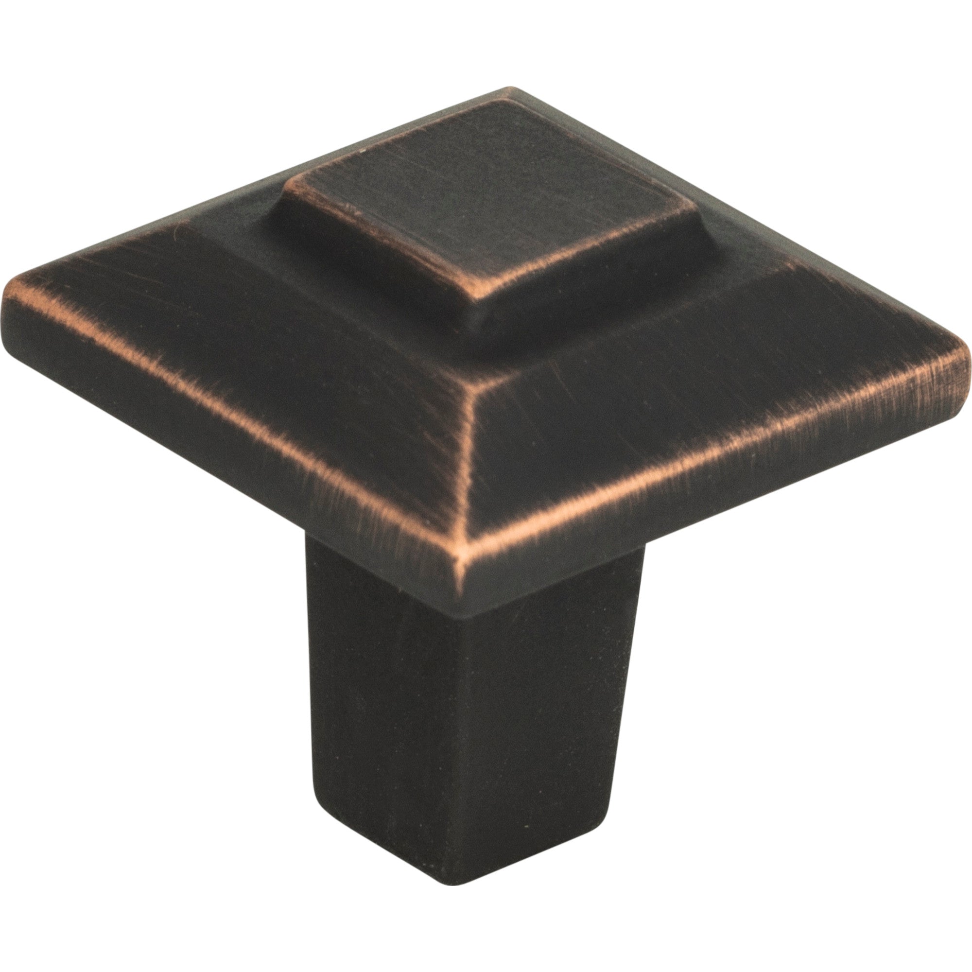Trocadero Square Knob by Atlas 1" / Venetian Bronze