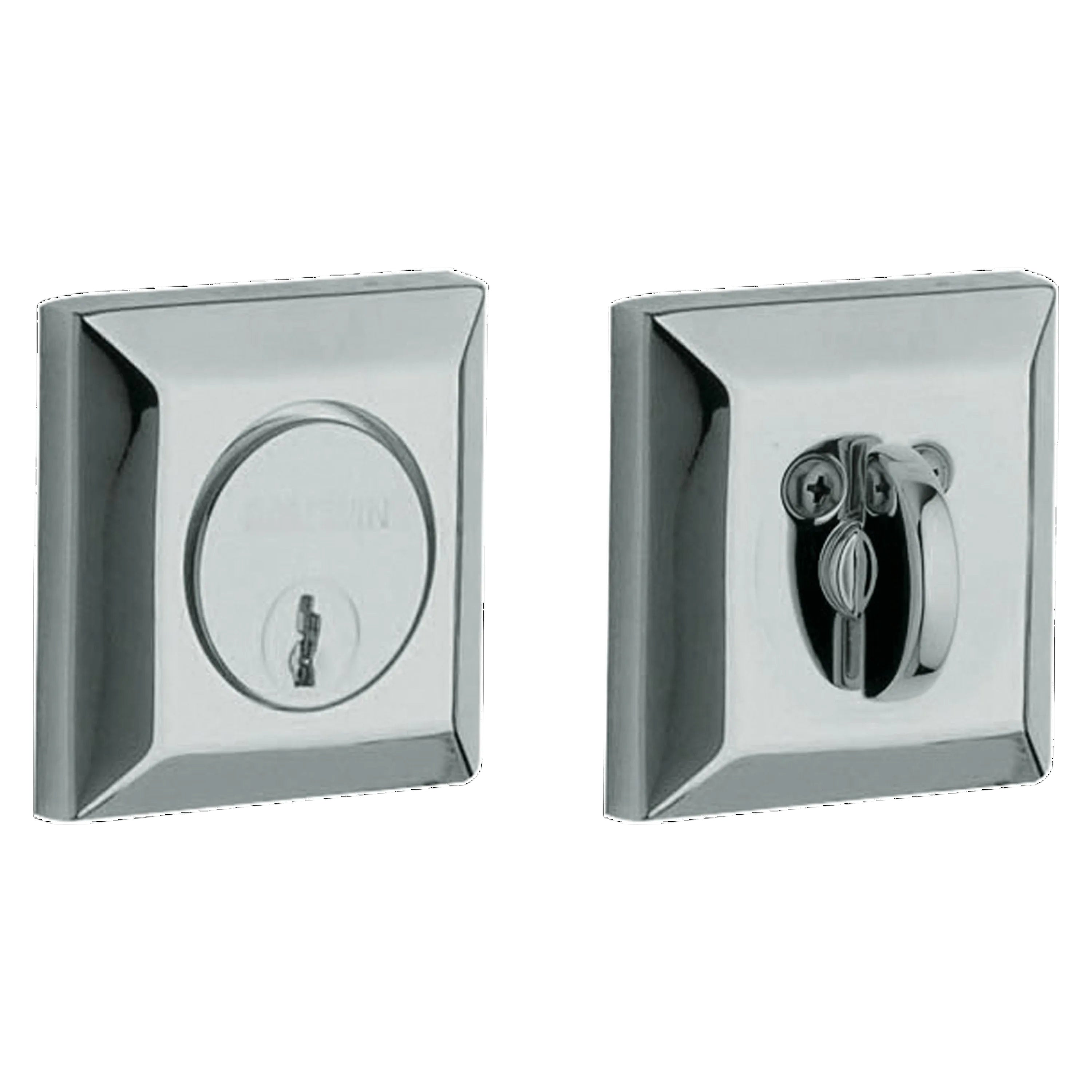 Baldwin 8254 Squared Single Cylinder Deadbolt