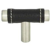 Atlas Zanzibar Black Leather Knob