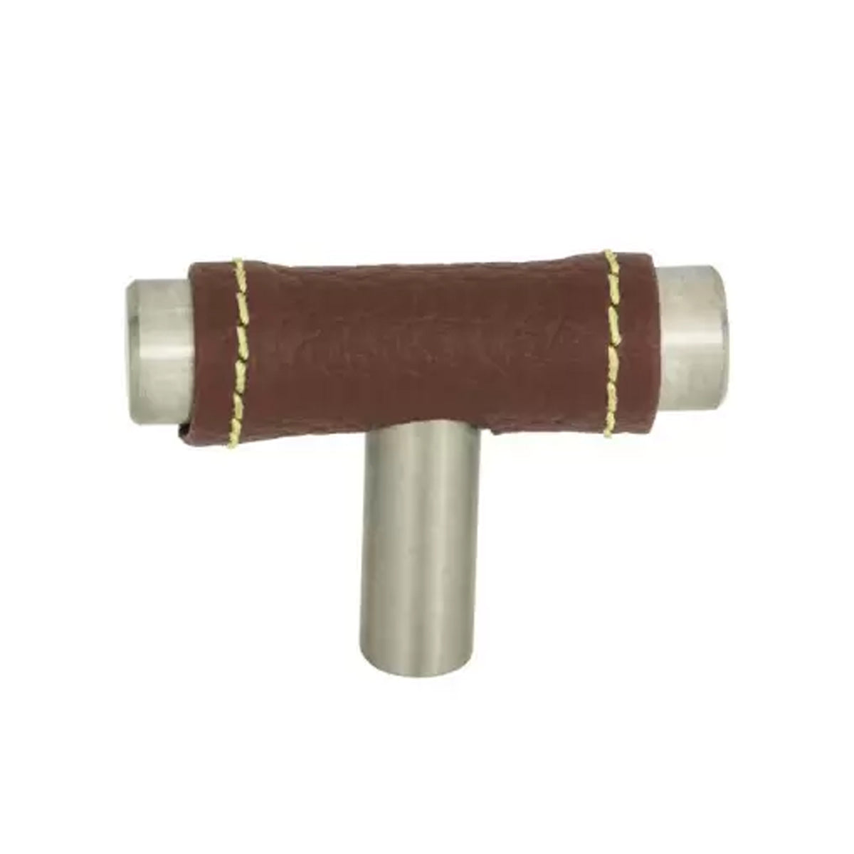 Atlas Zanzibar Brown Leather Knob