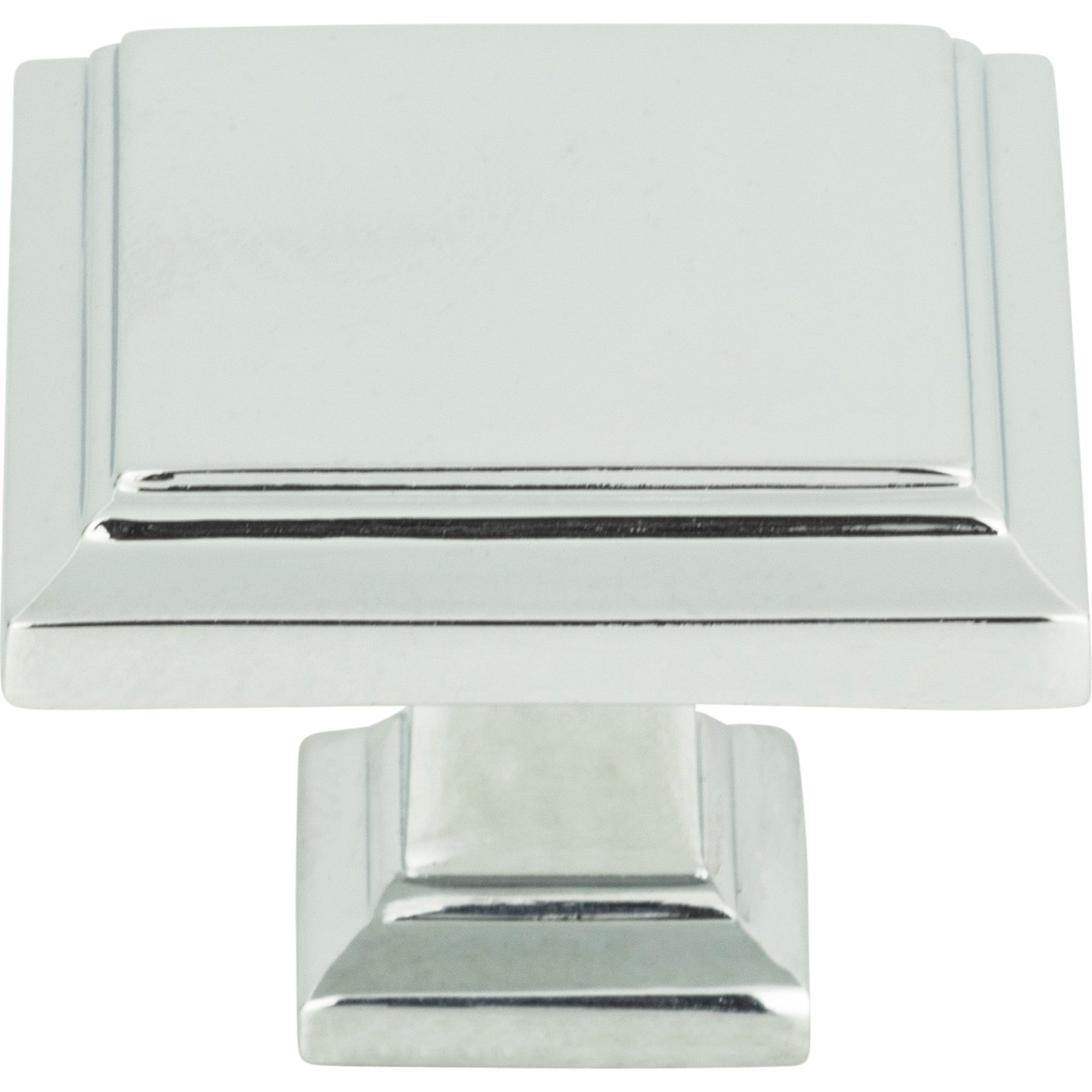 Sutton Place Square Knob by Atlas Polished Chrome