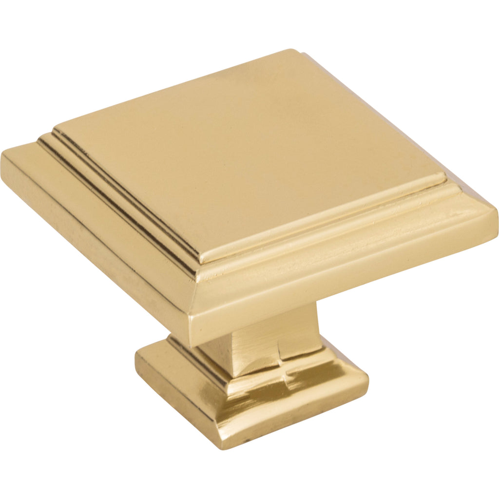 Sutton Place Square Knob by Atlas French Gold