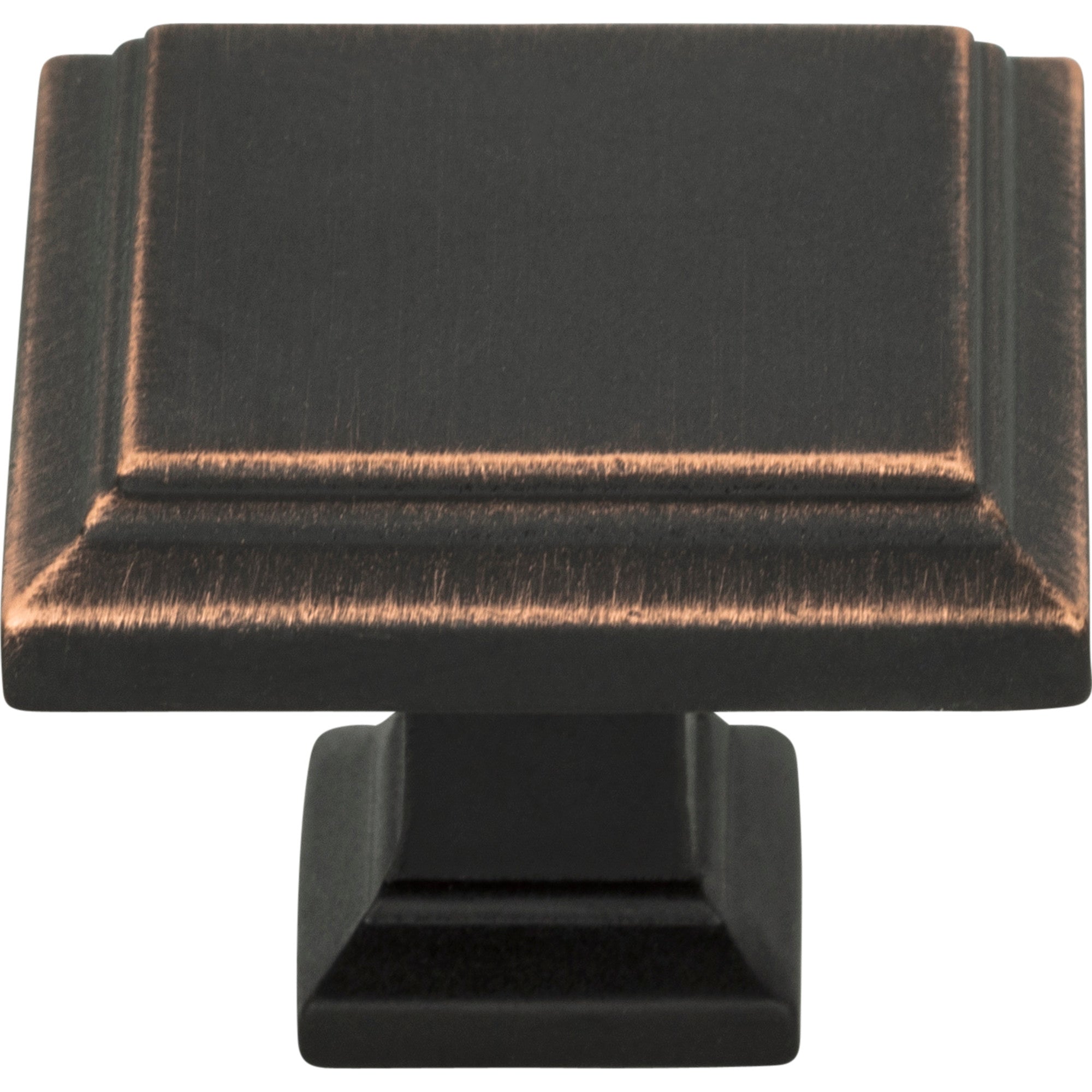 Sutton Place Square Knob by Atlas Venetian Bronze