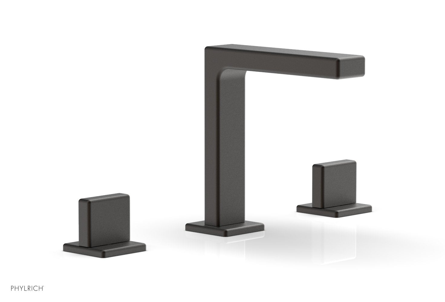 6-3/4" - Oil Rubbed Bronze - MIX Widespread Faucet - Blade Handle Height 290-01 by Phylrich - New York Hardware