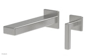 1-1/8" - Polished Chrome - MIX - Single Handle Wall Lavatory Set - Lever Handle 290-18 by Phylrich - New York Hardware