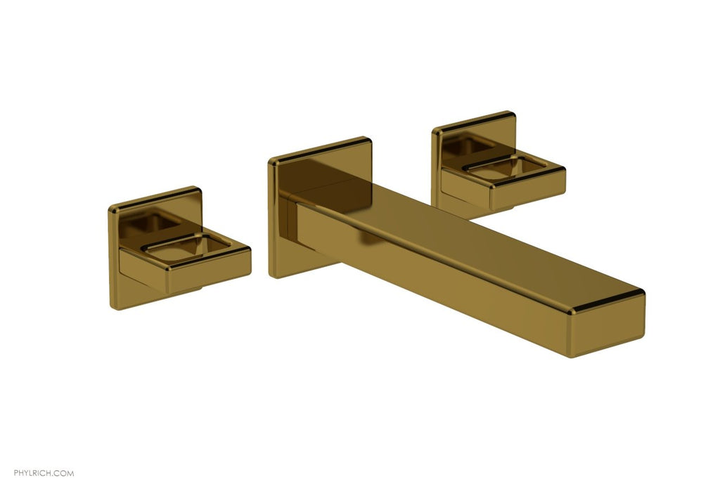 1-1/8" - Polished Gold - MIX Wall Tub Set - Ring Handles 290-58 by Phylrich - New York Hardware