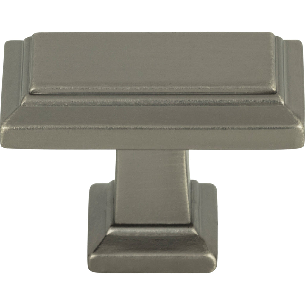 Sutton Place Rectangle Knob by Atlas Slate