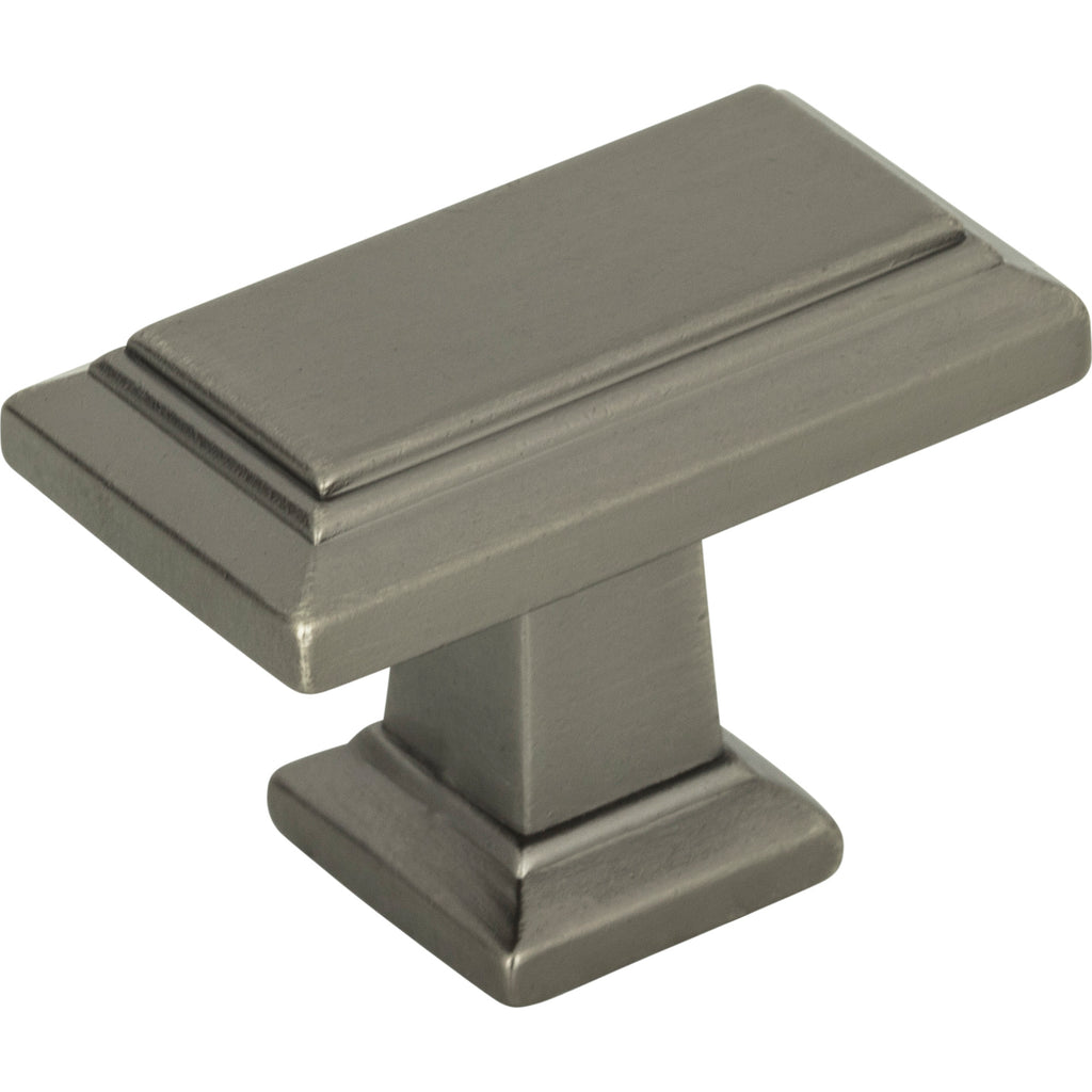 Sutton Place Rectangle Knob by Atlas Slate