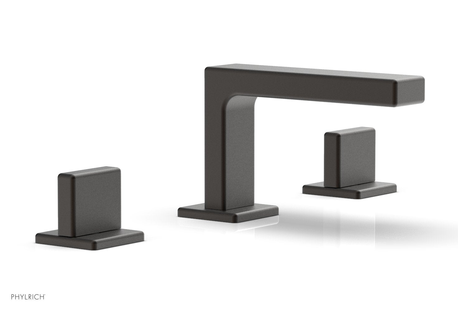 4-1/4" - Oil Rubbed Bronze - MIX Widespread Faucet - Blade Handles Height 290L-01 by Phylrich - New York Hardware