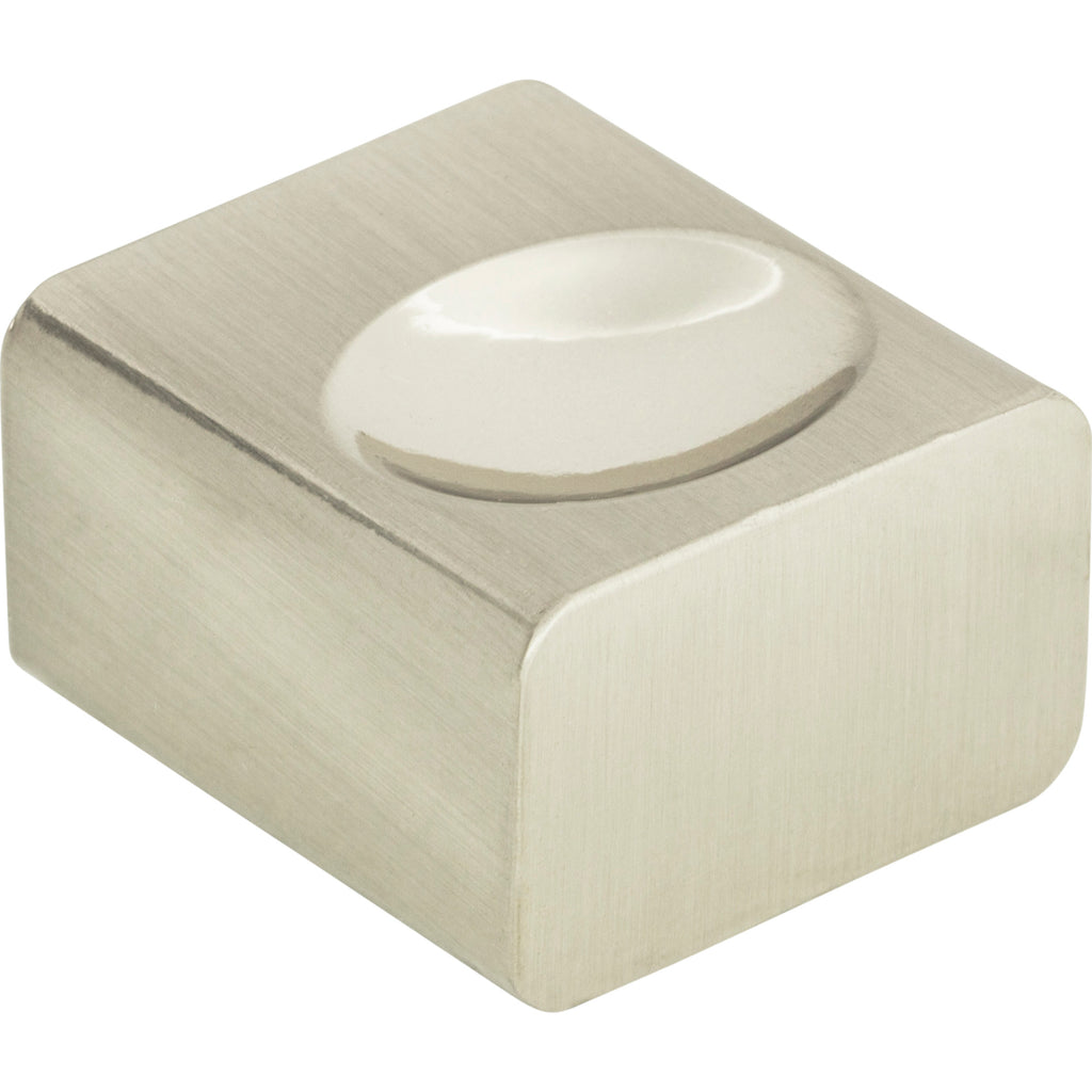 Element Knob by Atlas Brushed Nickel