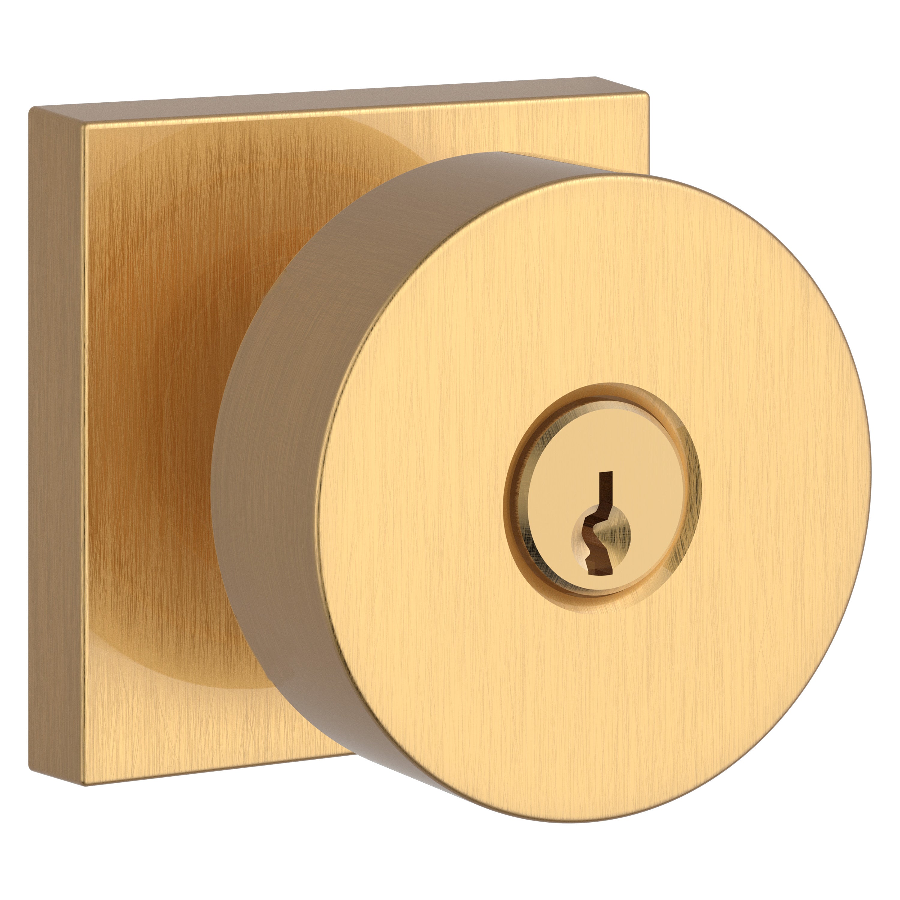 Baldwin Reserve Keyed Contemporary Knob Set
