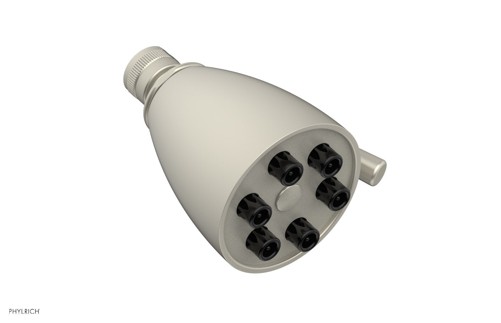 6" - Burnished Nickel - Jet Smooth Shower Head 3-018 by Phylrich - New York Hardware