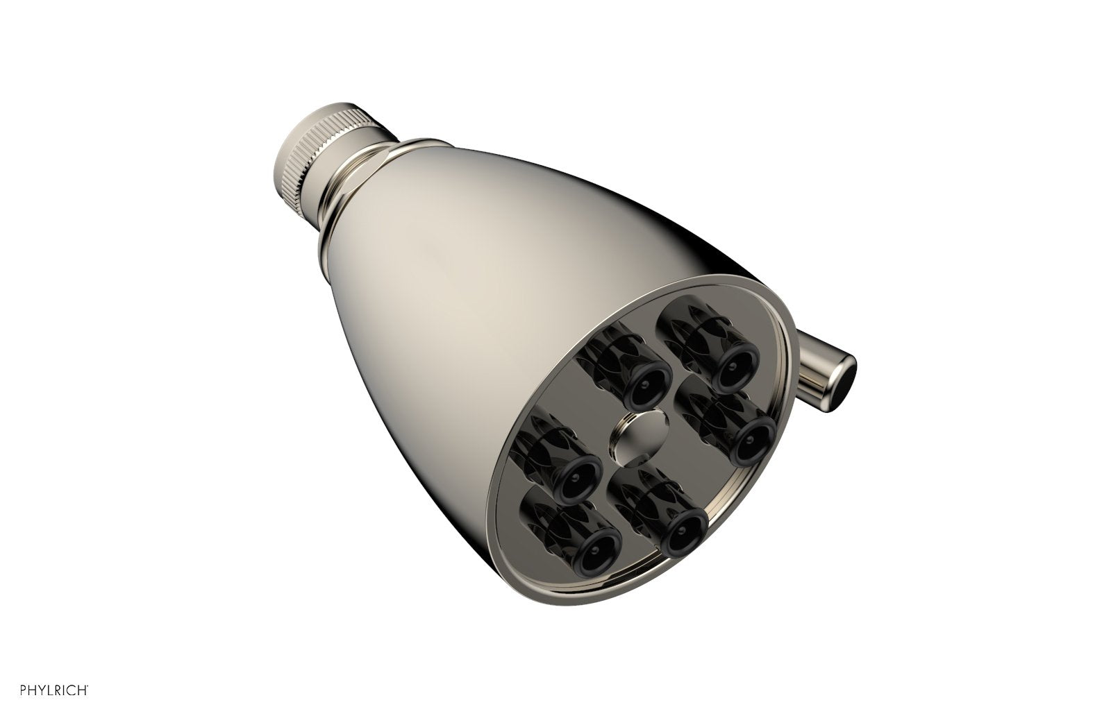 6" - Polished Nickel - Jet Smooth Shower Head 3-018 by Phylrich - New York Hardware