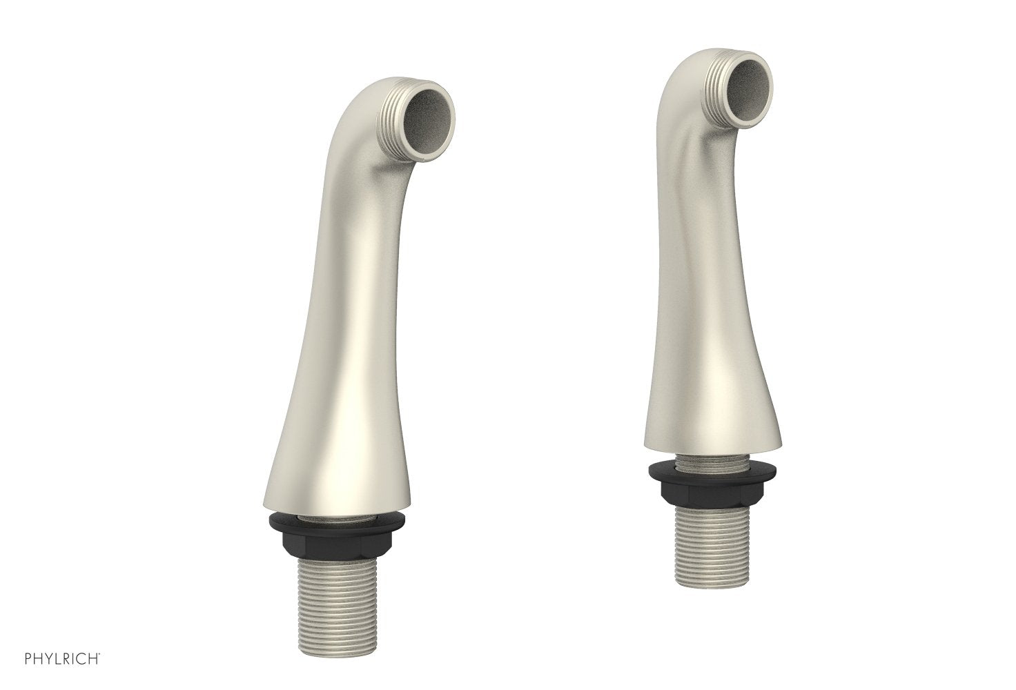 5" - Burnished Nickel - Pair of Deck Risers Only 3-307 (Does NOT Include Tub Filler or Hand Shower) by Phylrich - New York Hardware