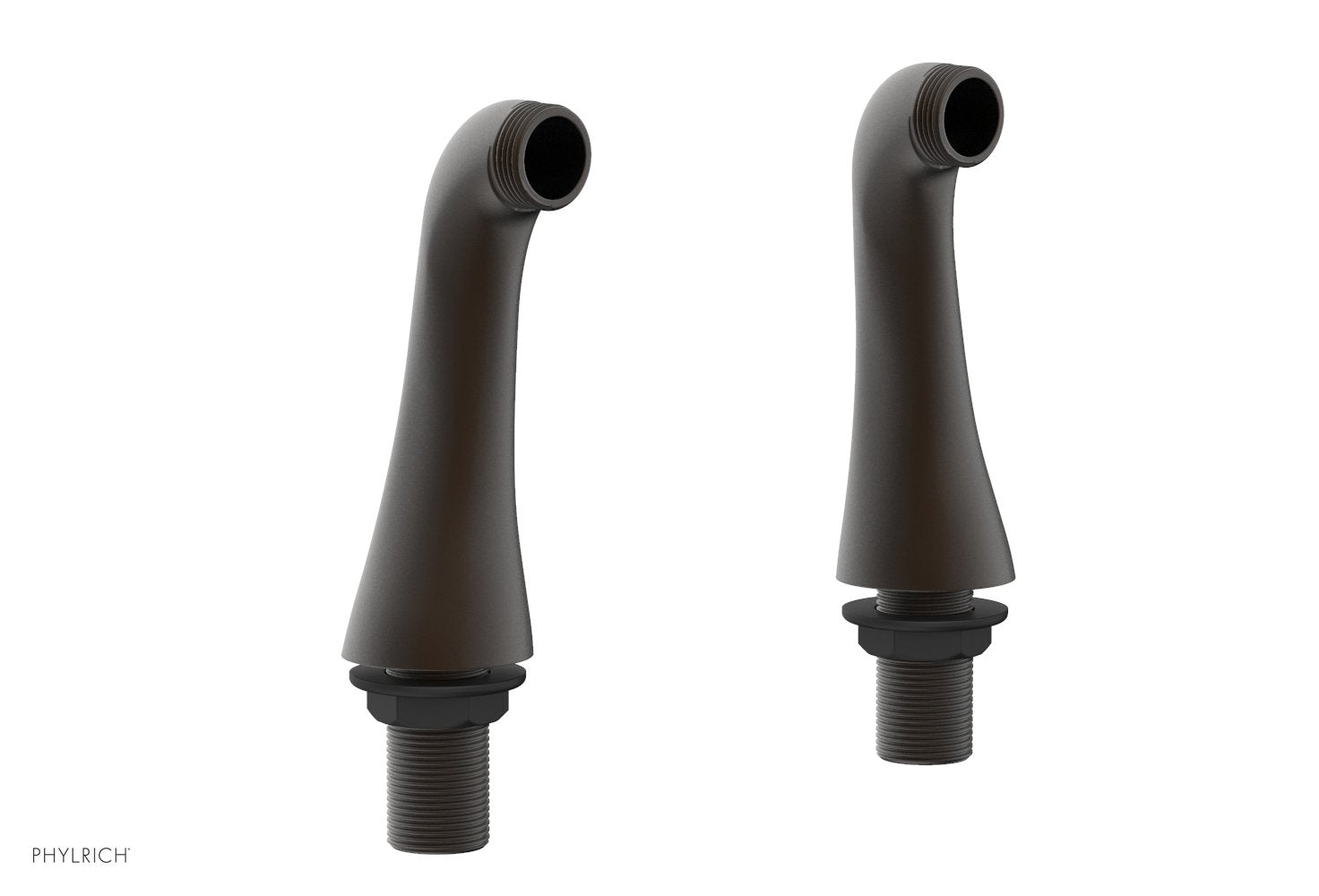 5" - Oil Rubbed Bronze - Pair of Deck Risers Only 3-307 (Does NOT Include Tub Filler or Hand Shower) by Phylrich - New York Hardware