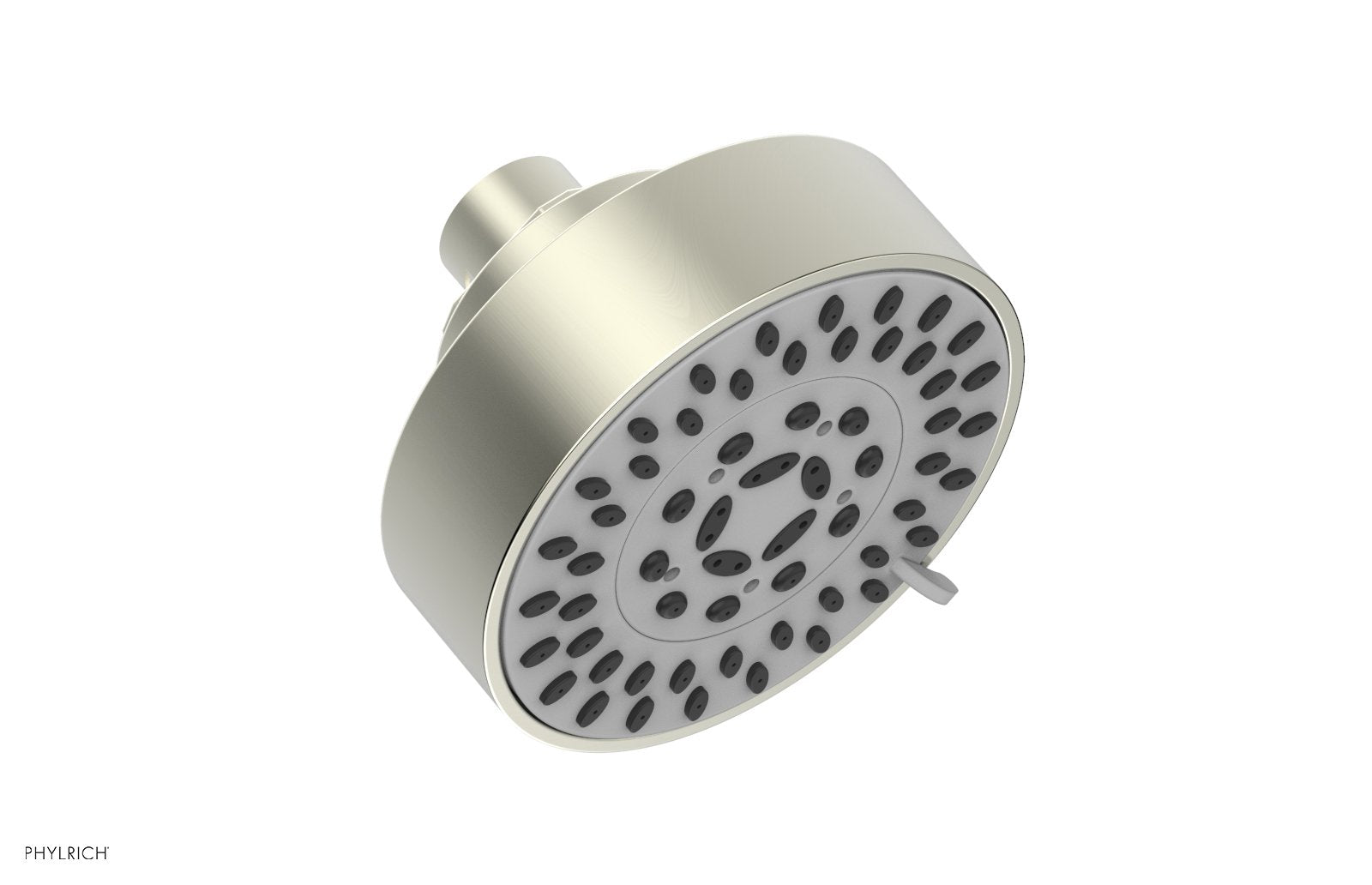 4" - Satin Nickel - Multifunction Shower Head 3-347 by Phylrich - New York Hardware