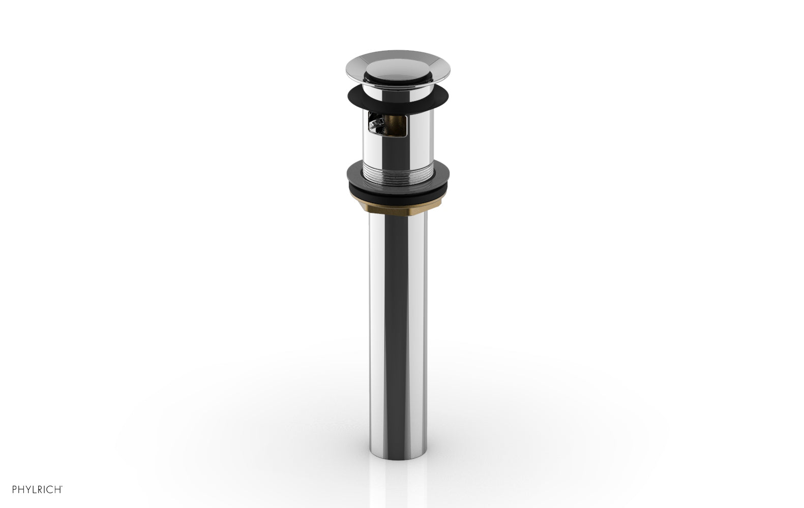 Phylrich Push To Close Drain with Overflow by Pylrich