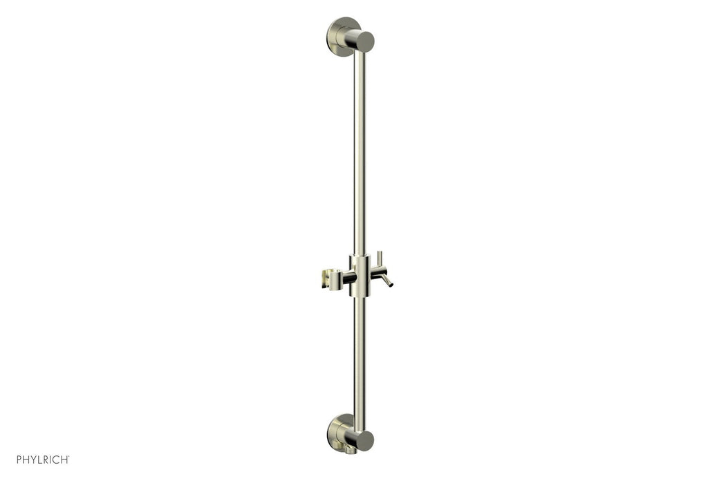 24" - Polished Brass - Integrated Slide Bar with built in Hose Outlet 3-559 by Phylrich - New York Hardware