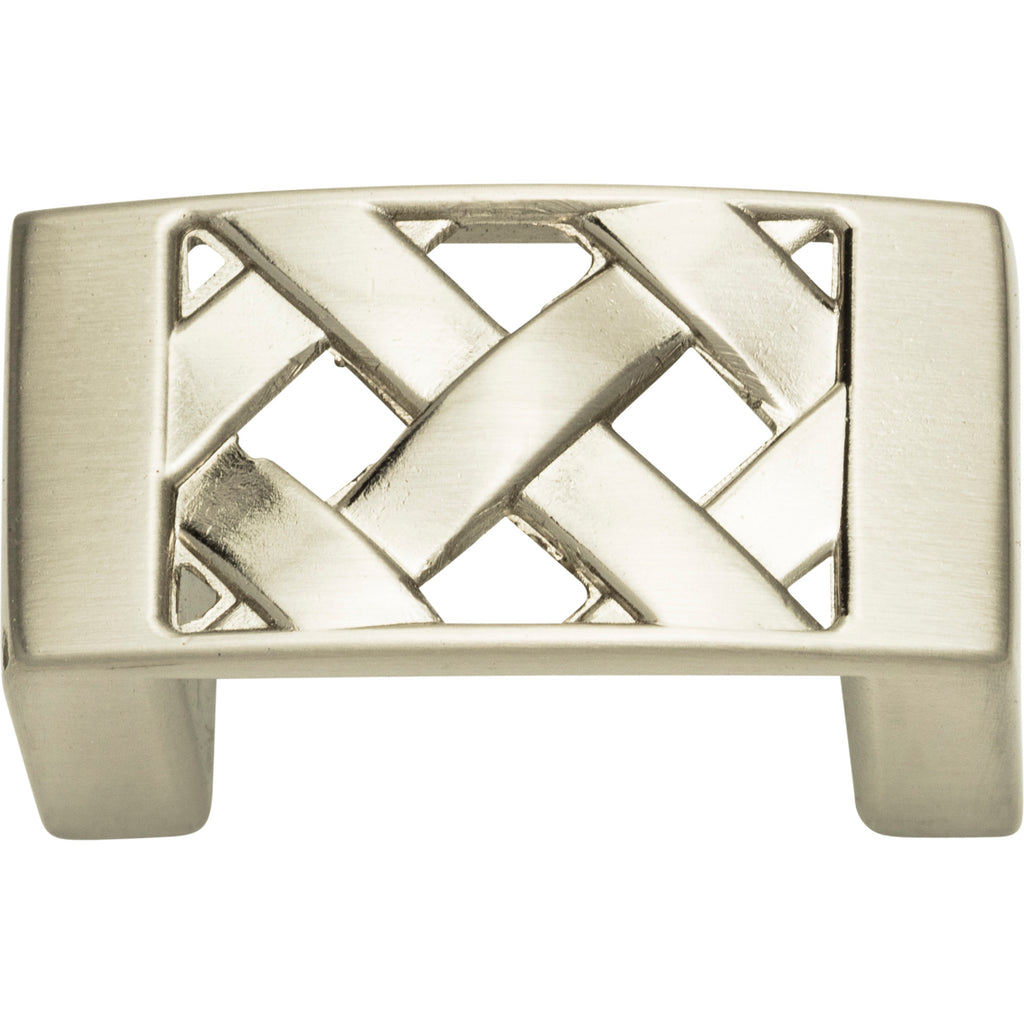 Lattice Knob by Atlas Brushed Nickel