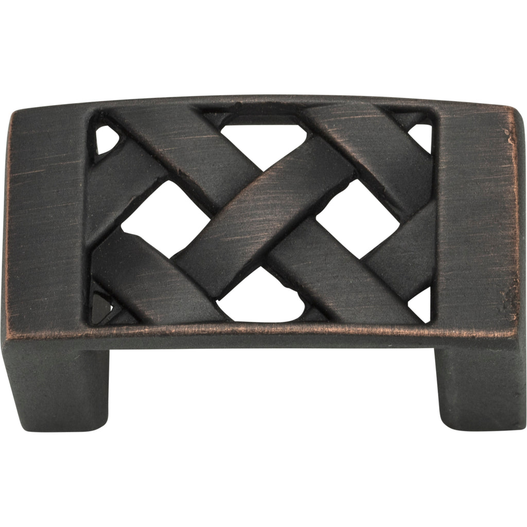 Lattice Knob by Atlas Venetian Bronze