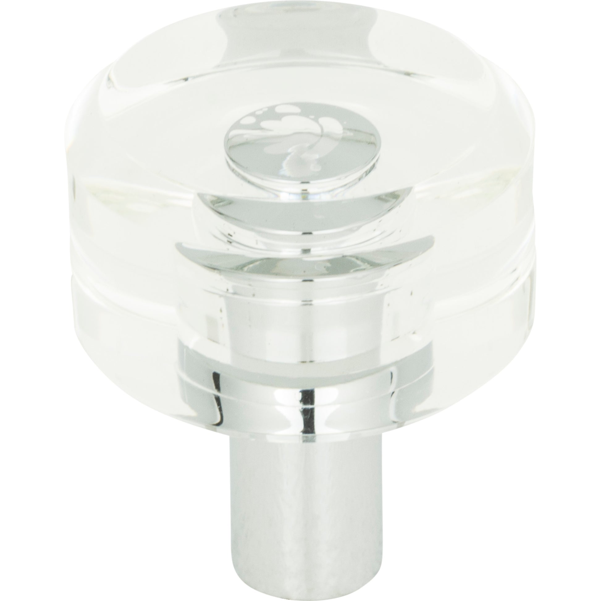 Optimism Round Knob by Atlas Polished Chrome