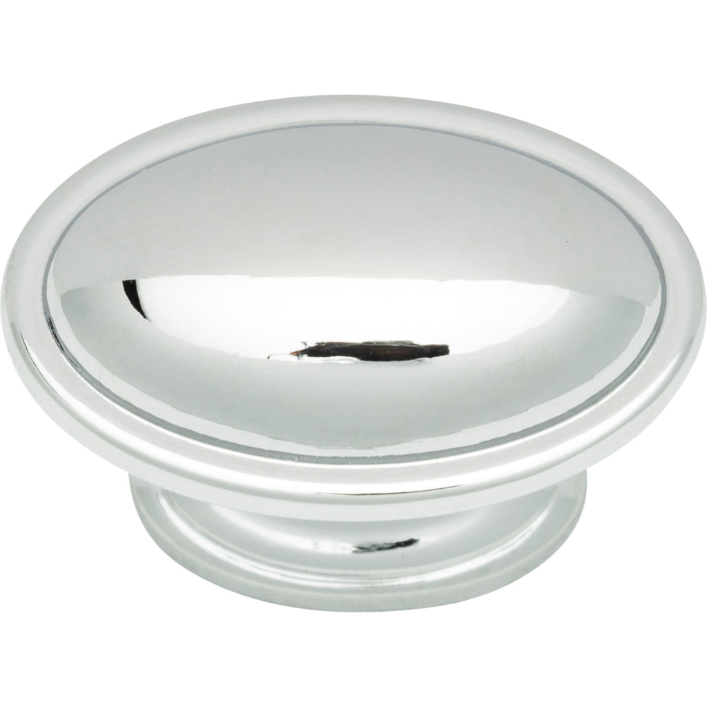 Austen Oval Knob by Atlas Polished Chrome