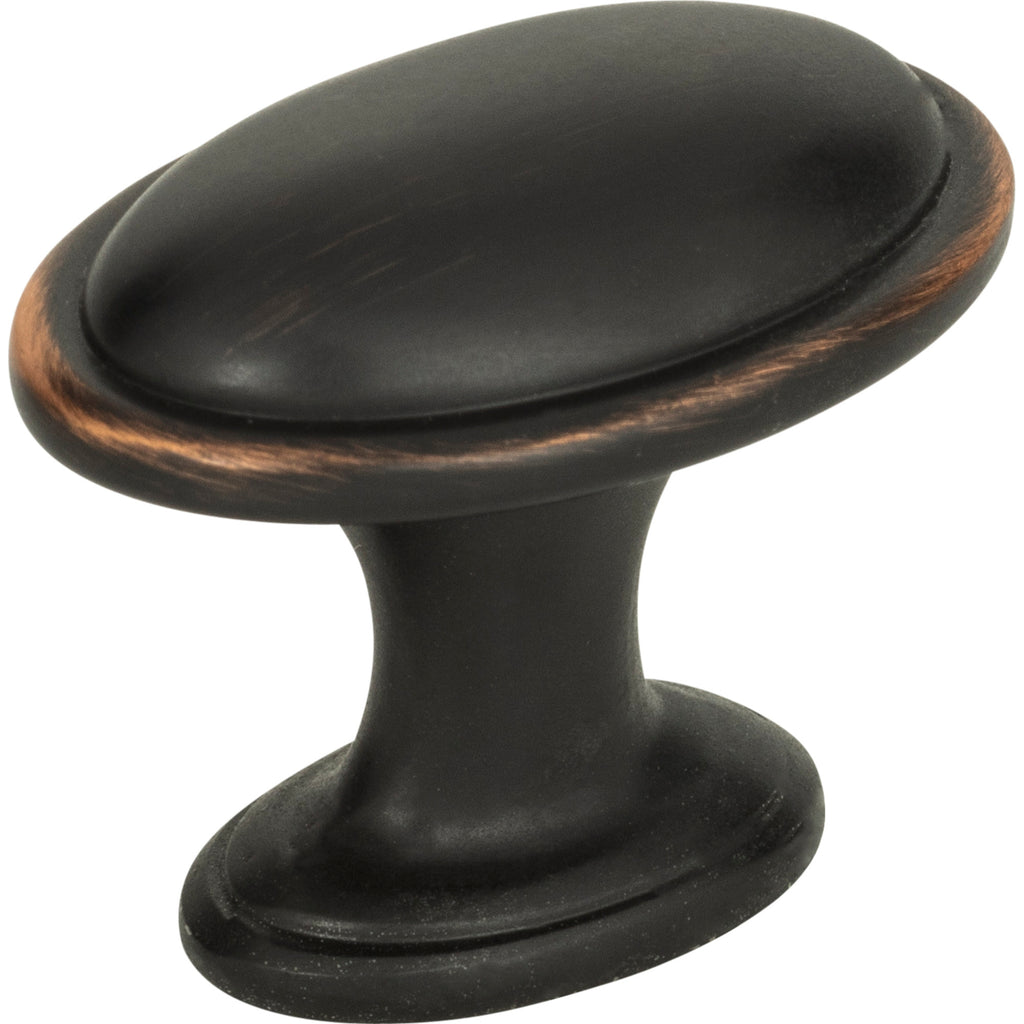 Austen Oval Knob by Atlas Venetian Bronze