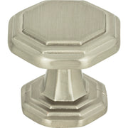 Dickinson Octagon Knob by Atlas Brushed Nickel