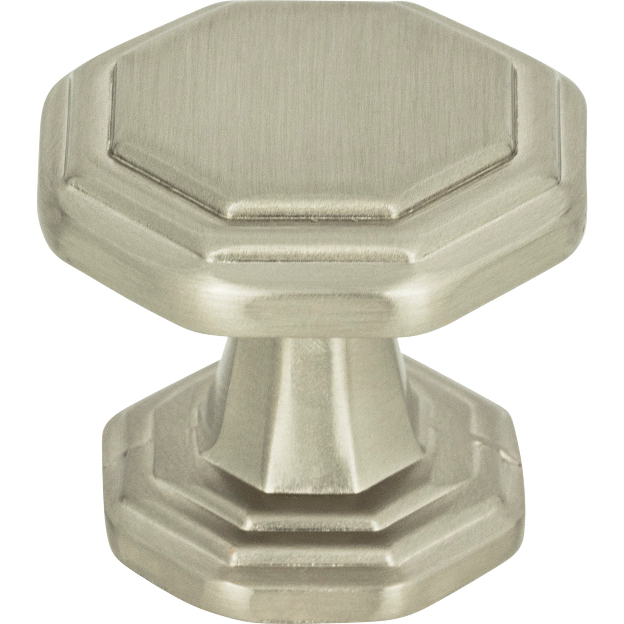 Dickinson Octagon Knob by Atlas Brushed Nickel