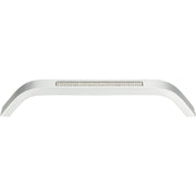 Atlas Crystal Inset Pull Matte Chrome / 6 5/16"