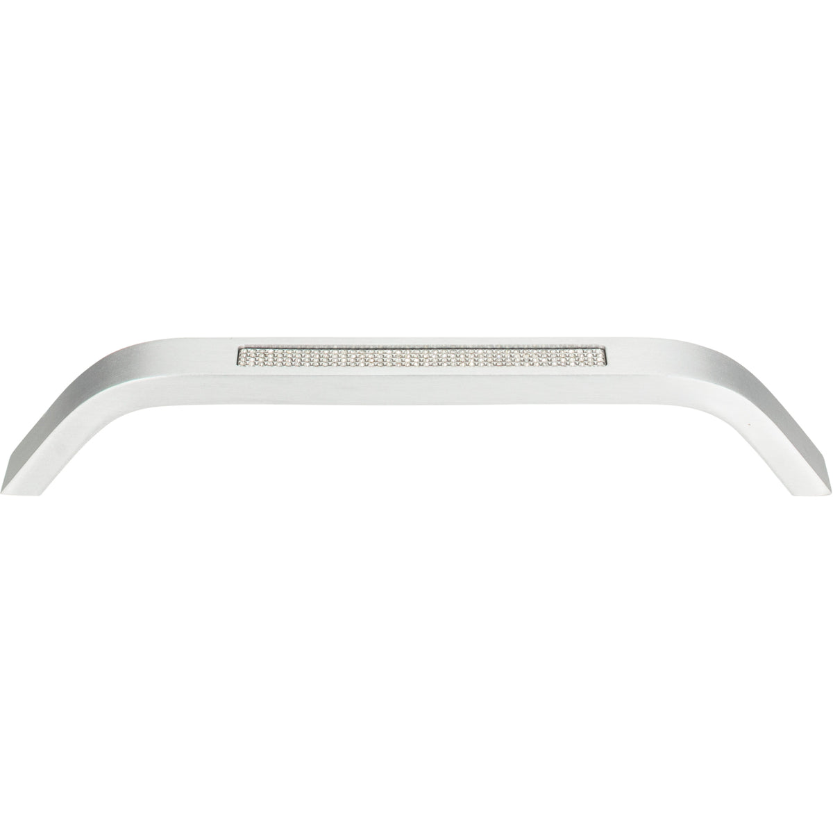 Atlas Crystal Inset Pull Matte Chrome / 6 5/16"