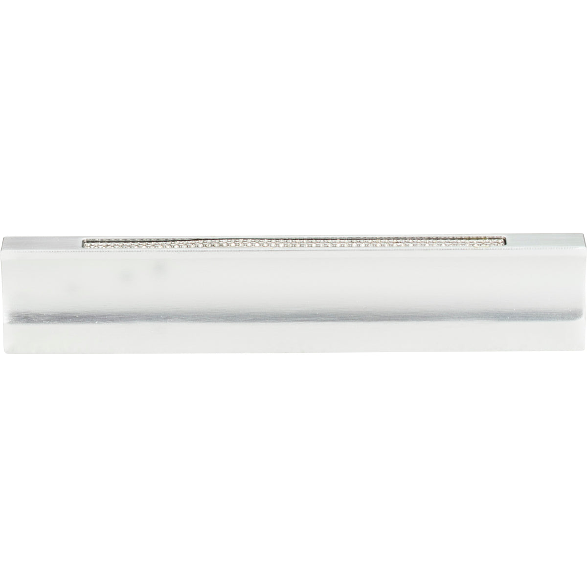 Atlas Crystal Inset Thin Pull Matte Chrome / 5 1/16"