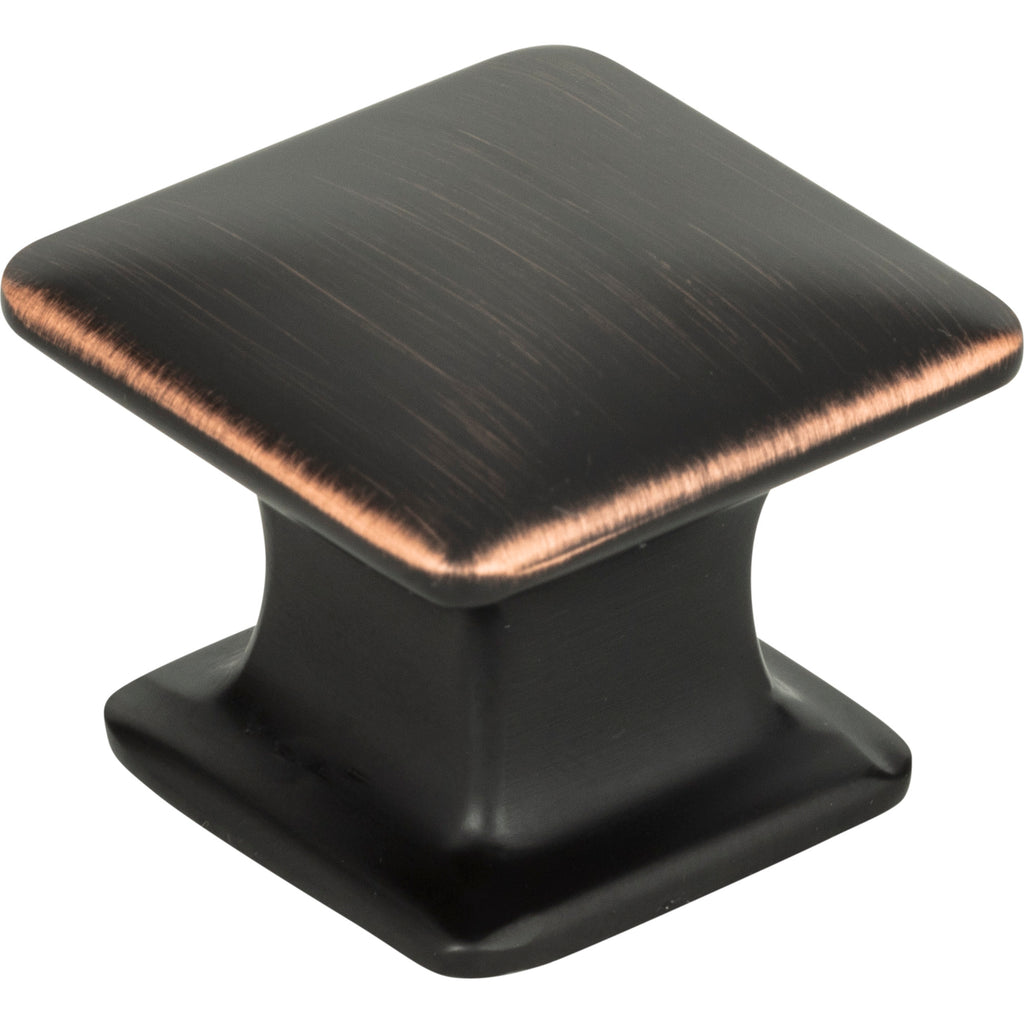 Alcott Square Knob by Atlas Venetian Bronze