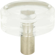 Optimism Oval Knob by Atlas Brushed Nickel
