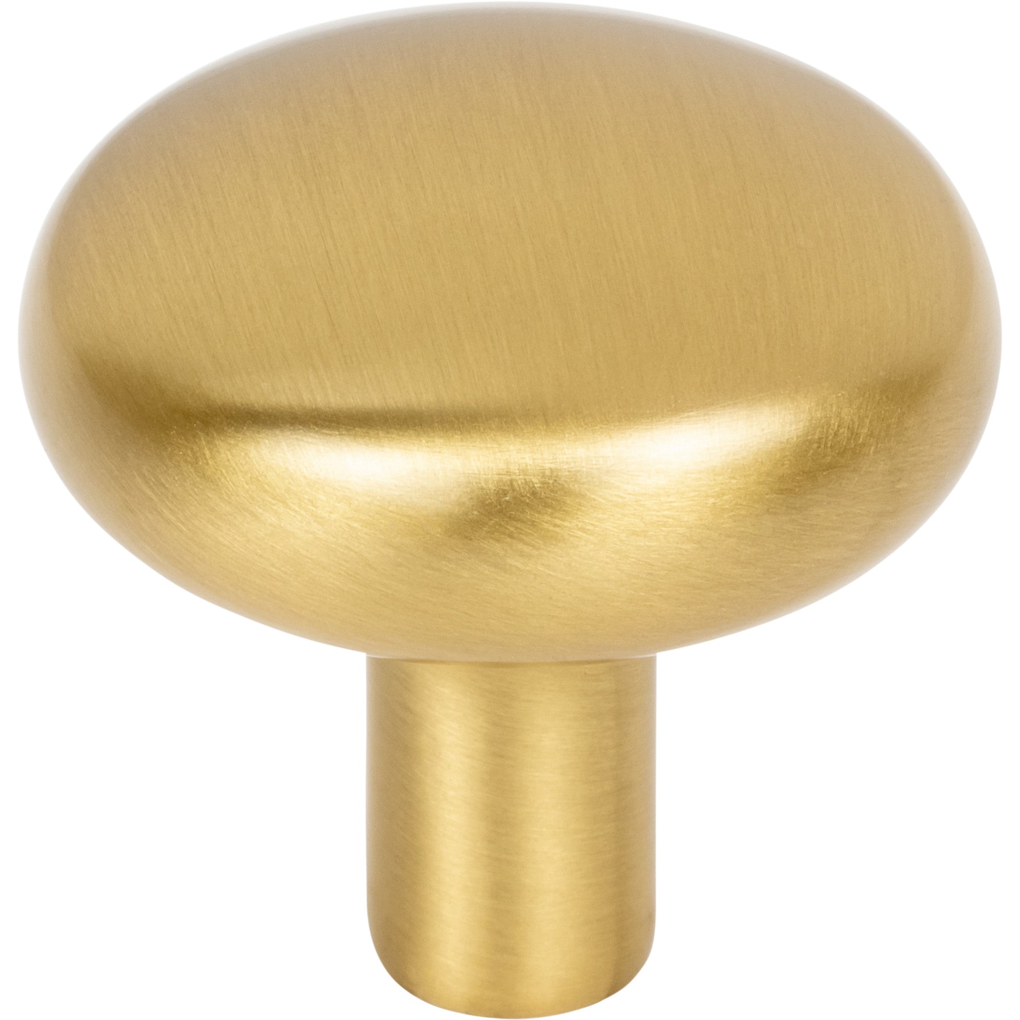Jeffrey Alexander Loxley Cabinet Knob Brushed Gold / 1-1/4"