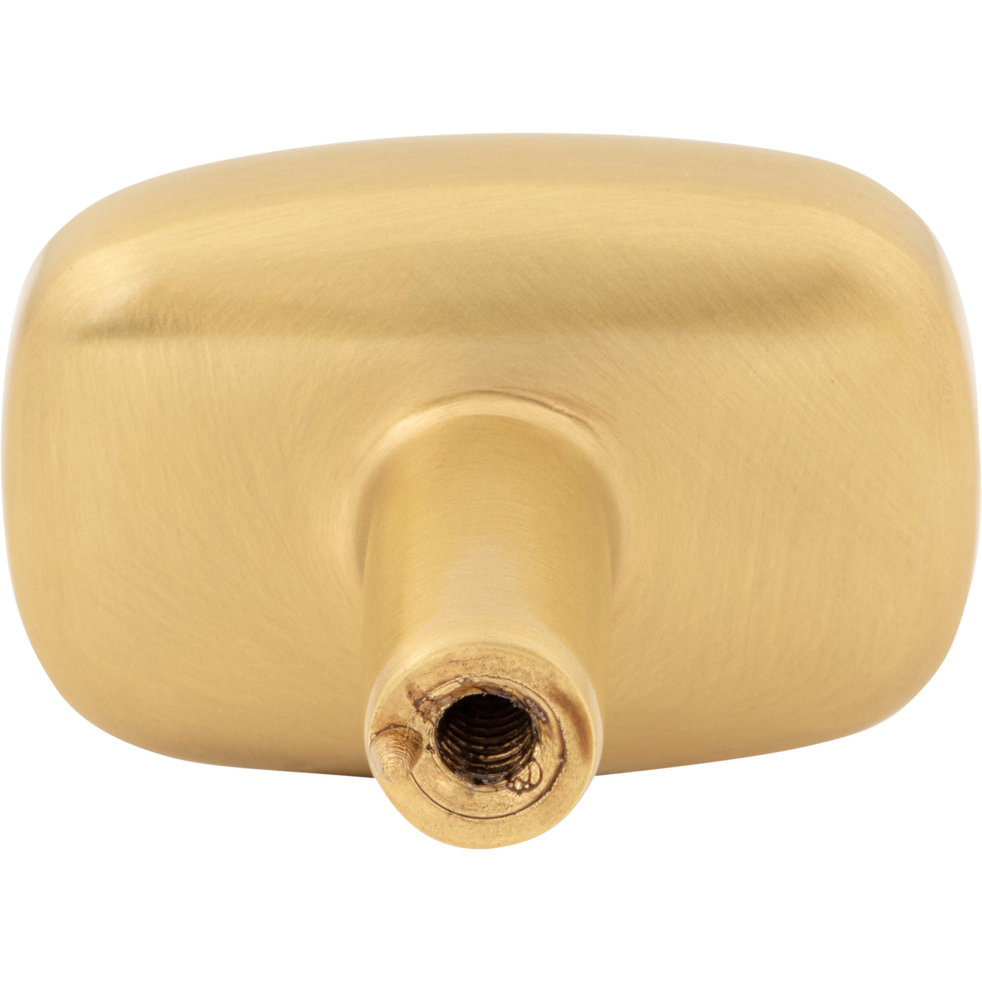 Jeffrey Alexander Loxley Rectangle Cabinet Knob Brushed Gold / 1-1/2"