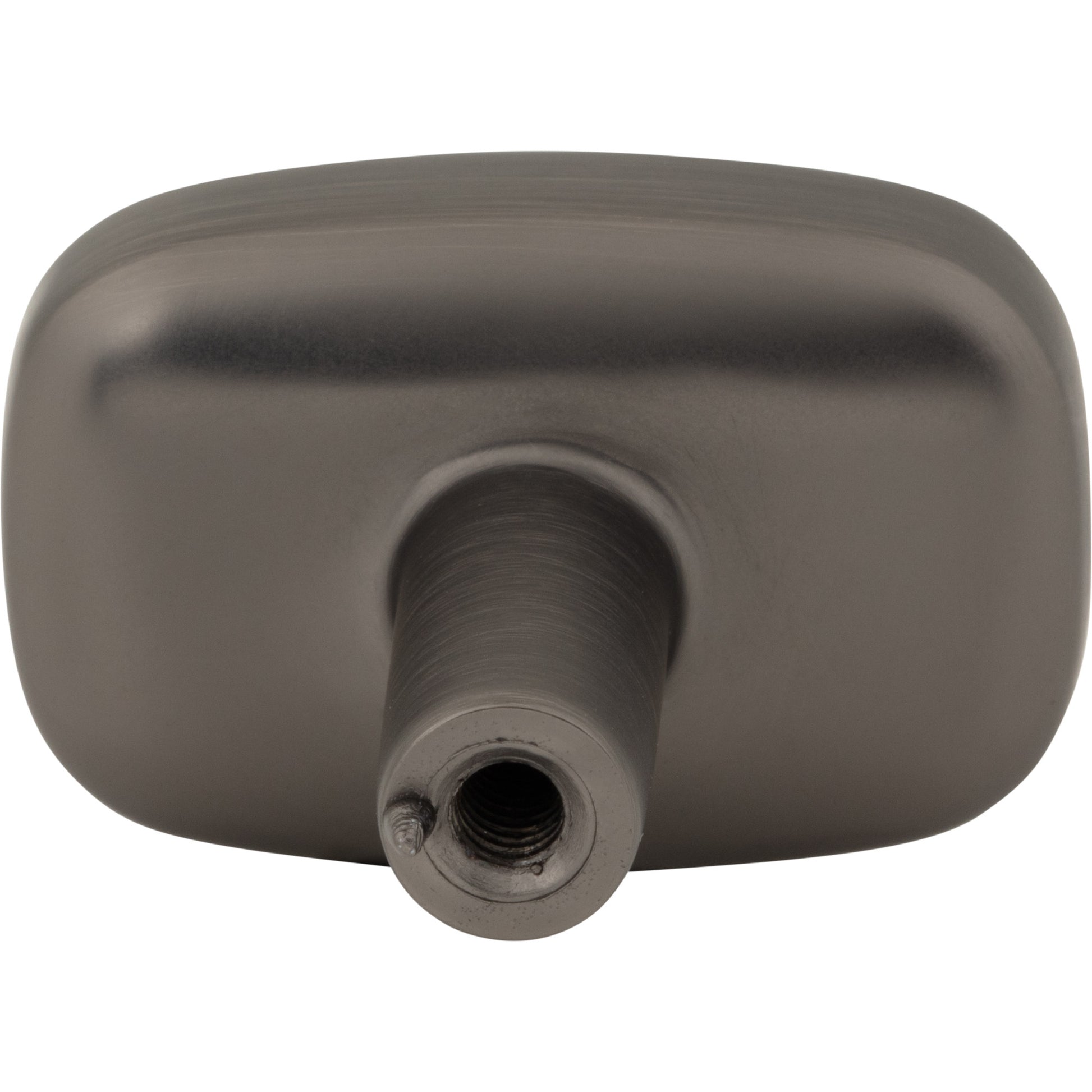 Jeffrey Alexander Loxley Rectangle Cabinet Knob Brushed Pewter / 1-1/2"