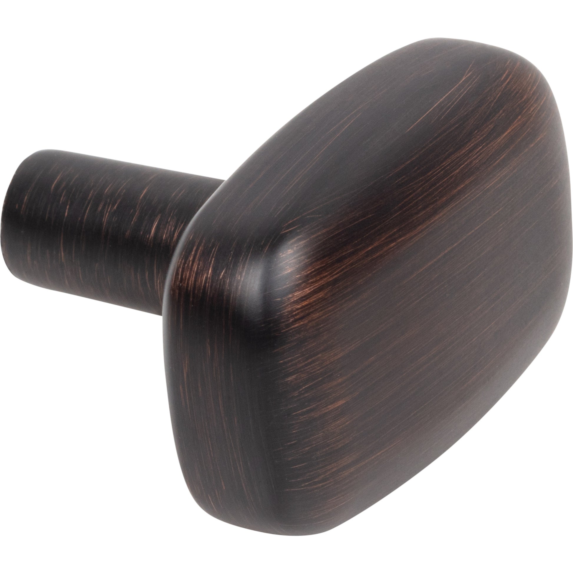 Jeffrey Alexander Loxley Rectangle Cabinet Knob Brushed Oil Rubbed Bronze / 1-1/2"