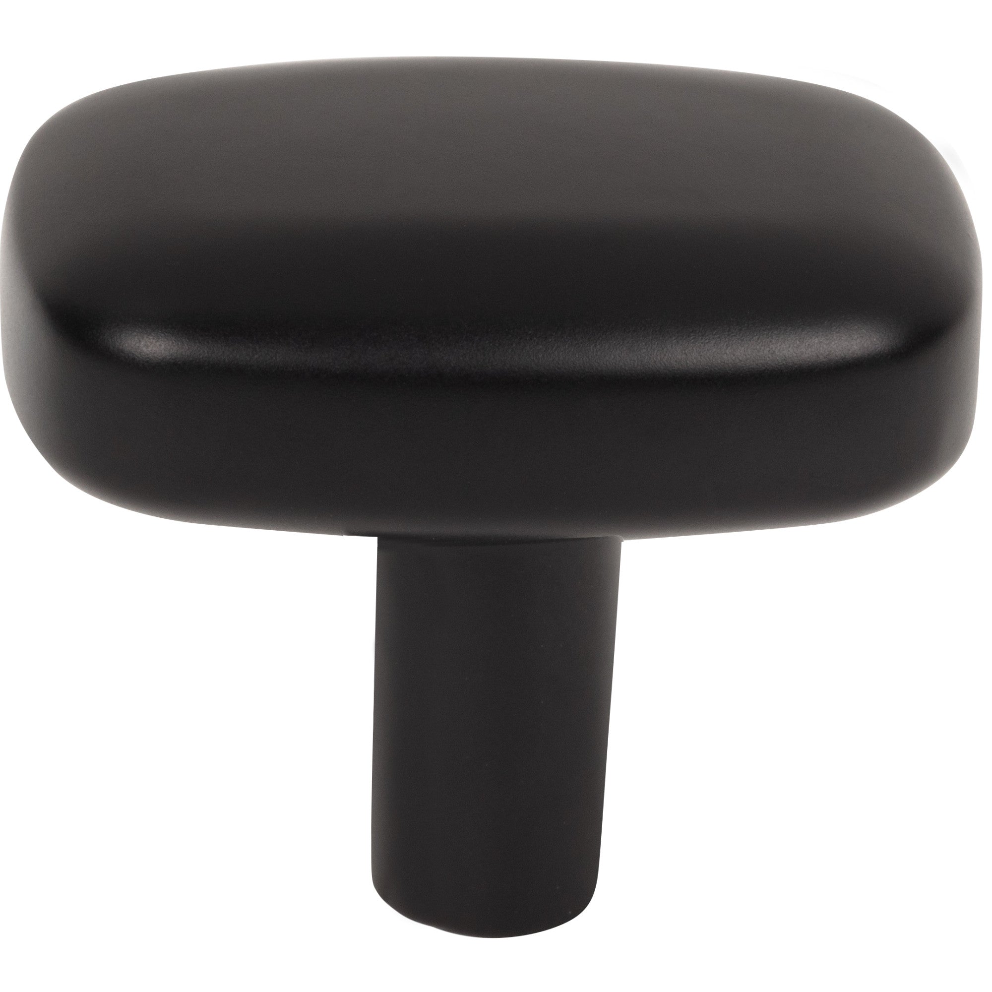 Jeffrey Alexander Loxley Rectangle Cabinet Knob Matte Black / 1-1/2"