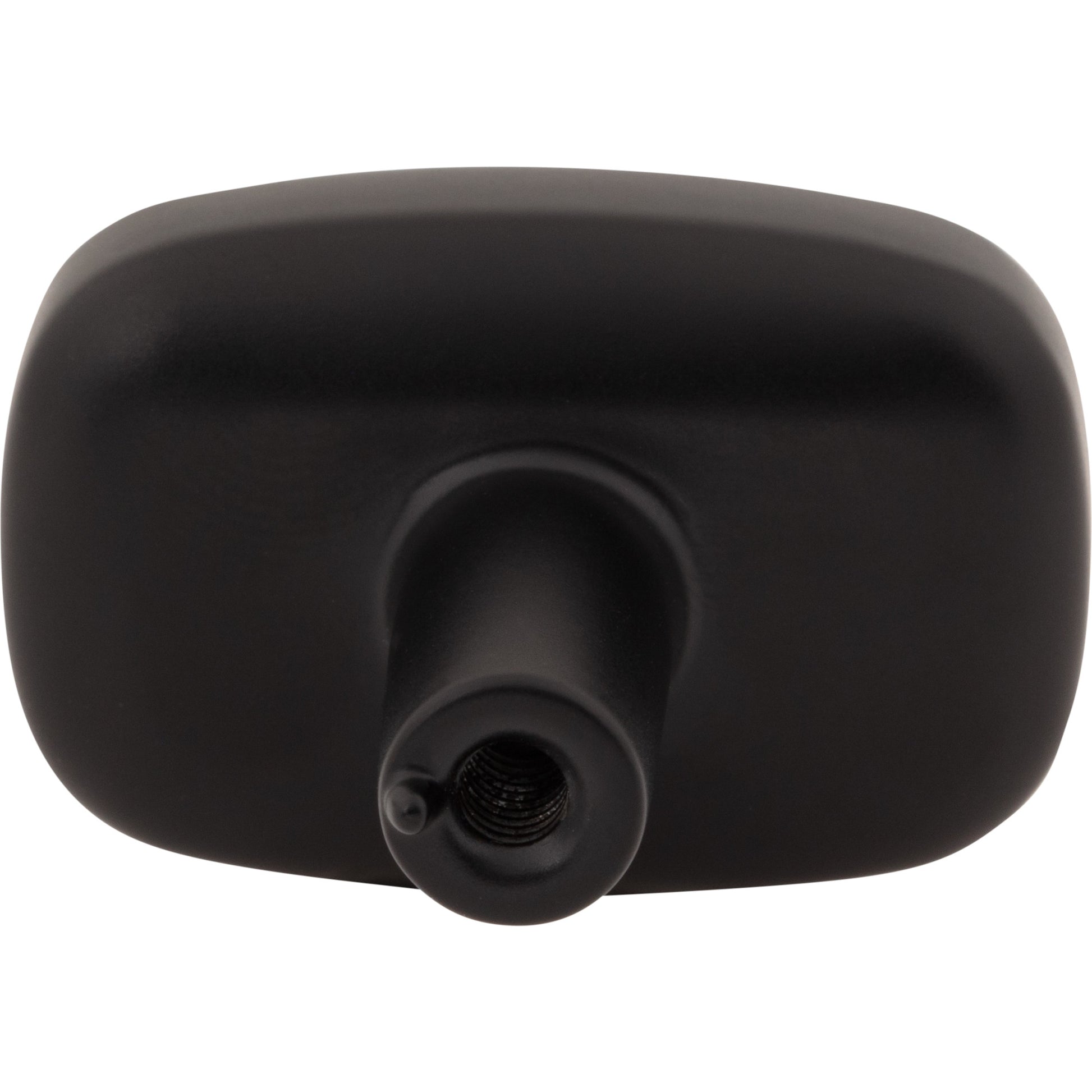 Jeffrey Alexander Loxley Rectangle Cabinet Knob Matte Black / 1-1/2"