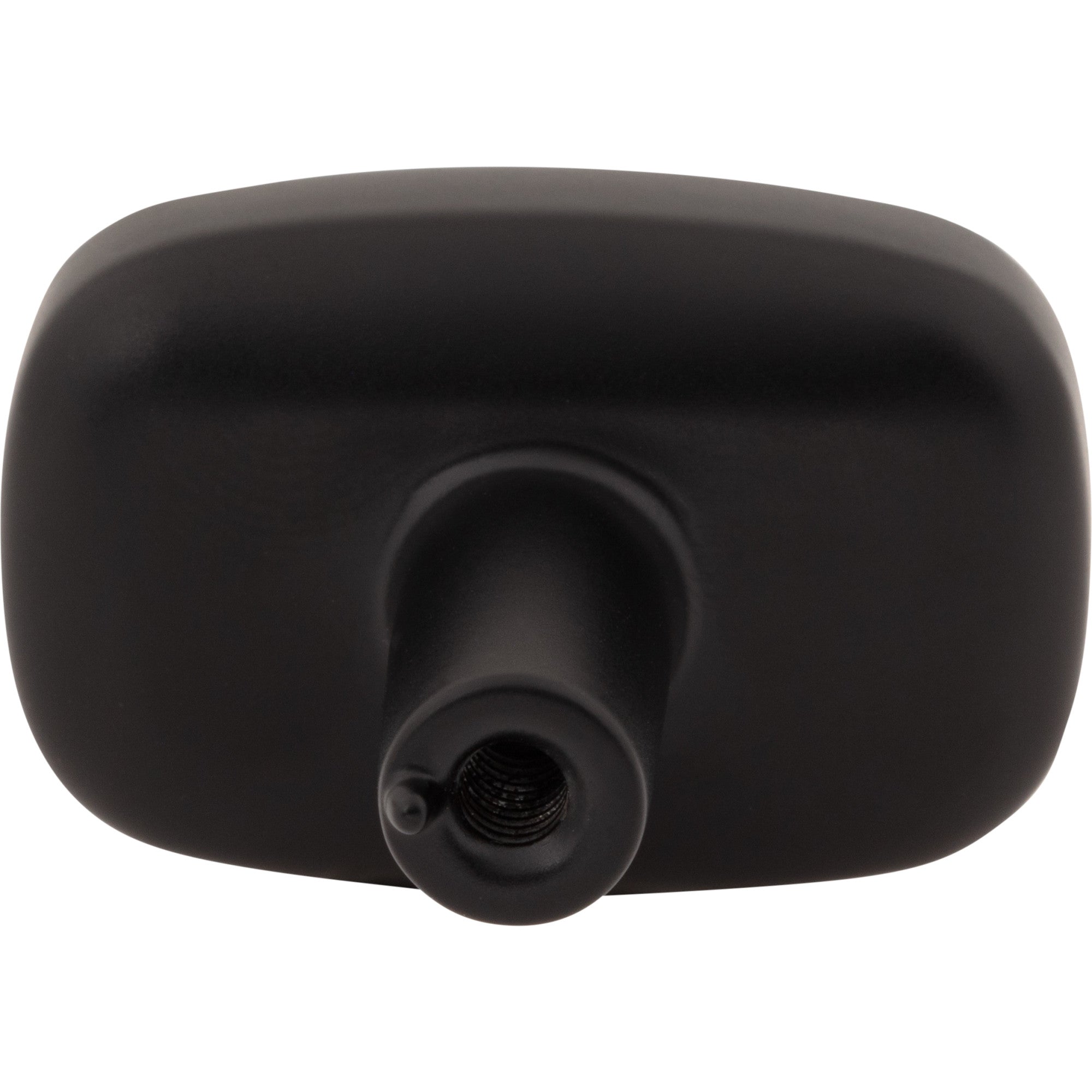 Jeffrey Alexander Loxley Rectangle Cabinet Knob Matte Black / 1-1/2"