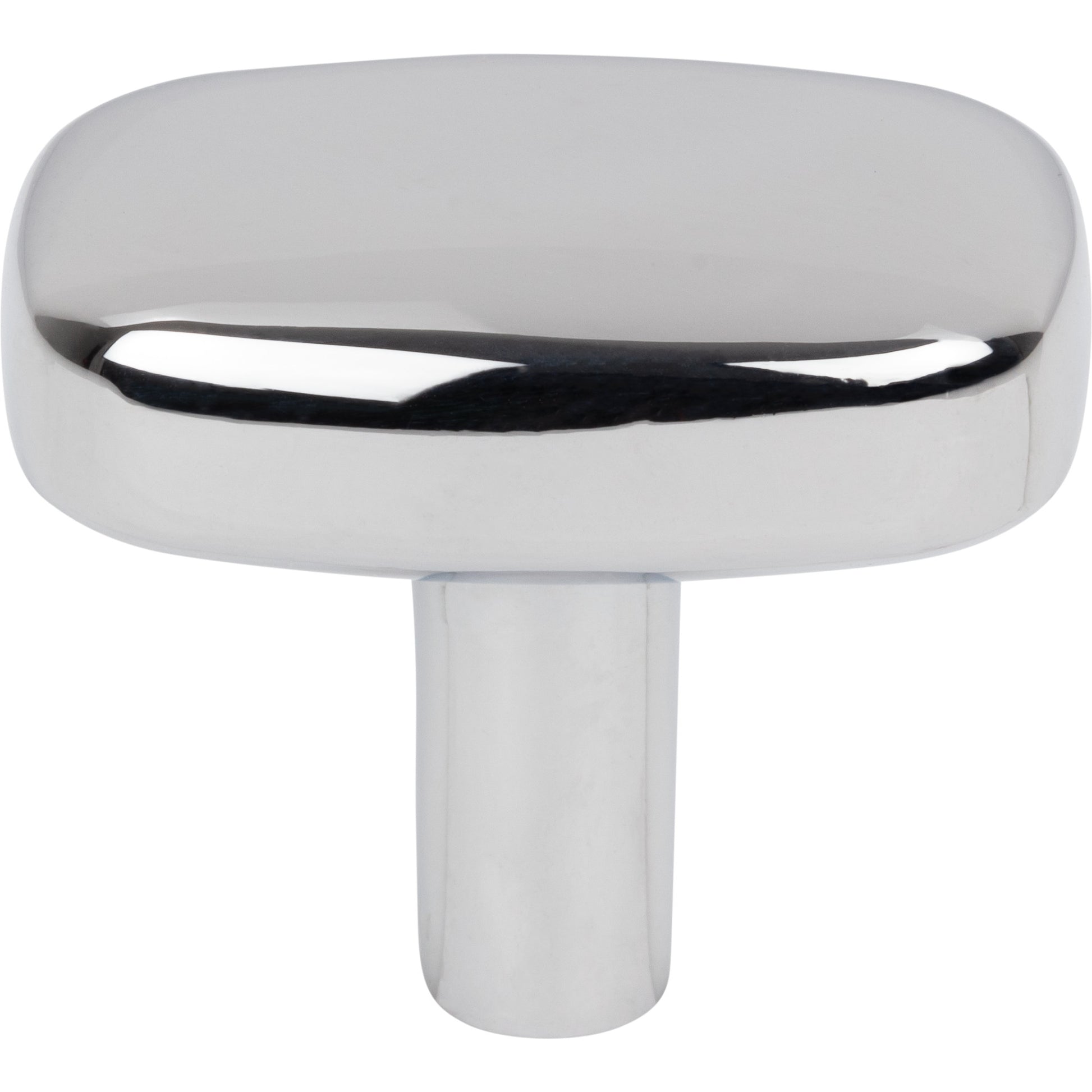 Jeffrey Alexander Loxley Rectangle Cabinet Knob Polished Chrome / 1-1/2"