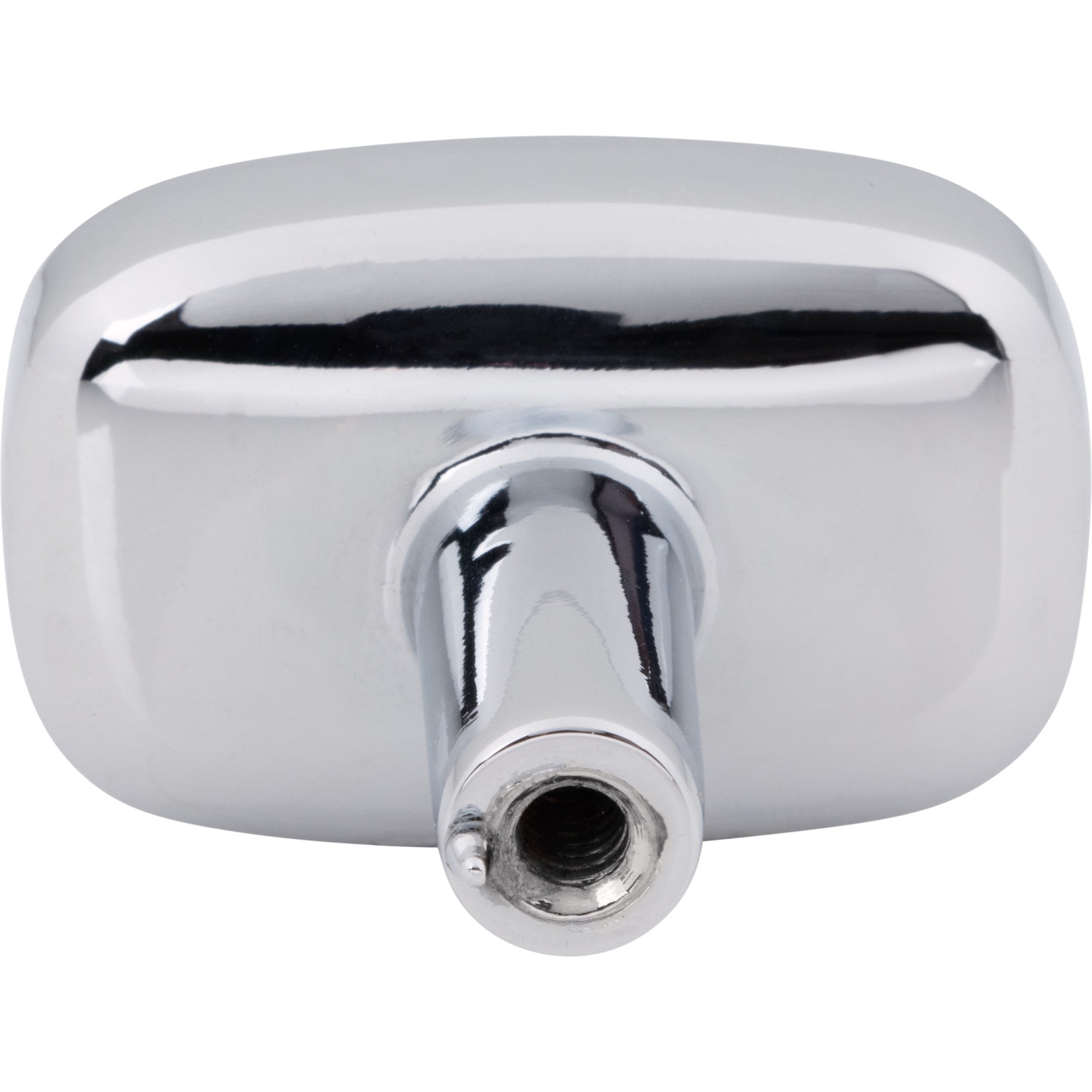 Jeffrey Alexander Loxley Rectangle Cabinet Knob Polished Chrome / 1-1/2"