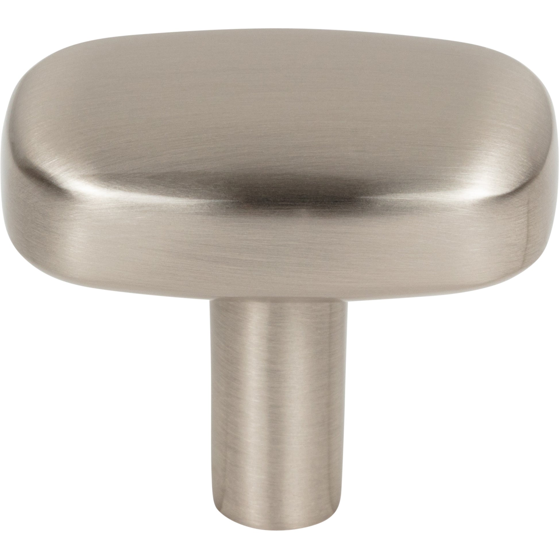 Jeffrey Alexander Loxley Rectangle Cabinet Knob Satin Nickel / 1-1/2"