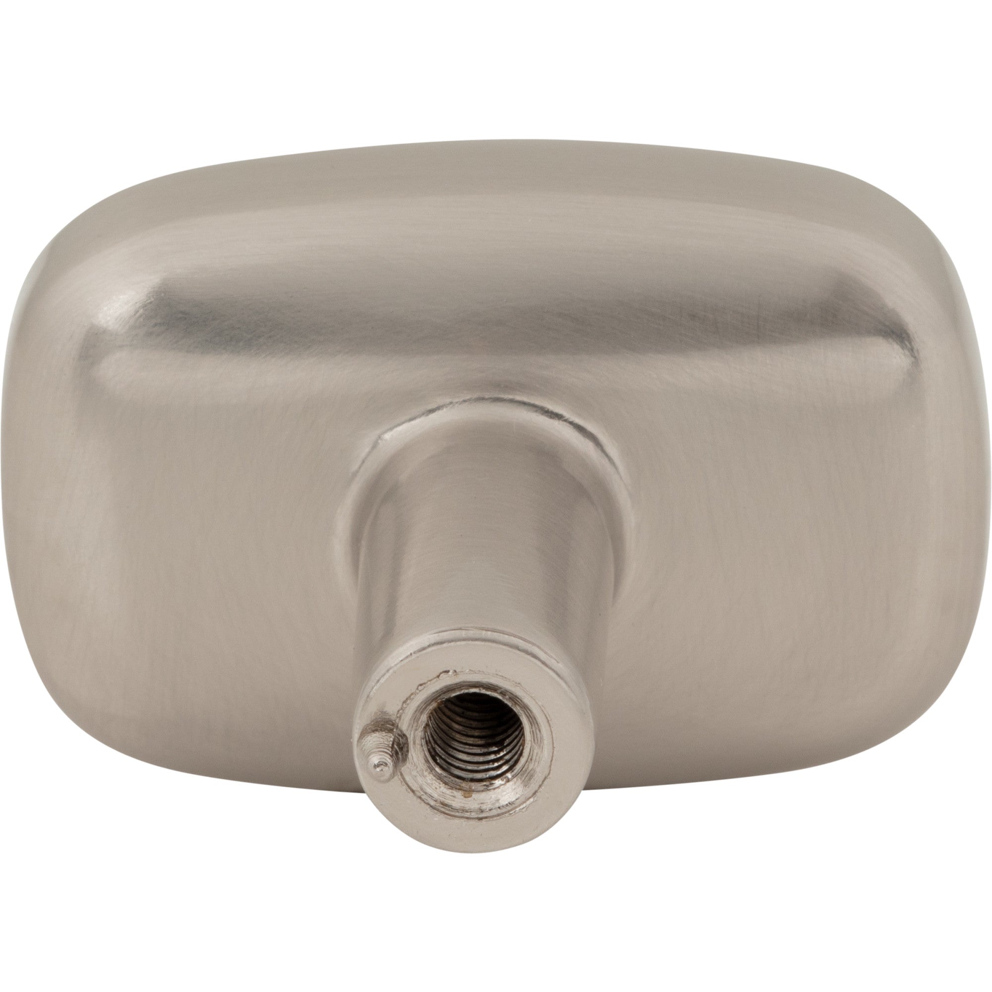 Jeffrey Alexander Loxley Rectangle Cabinet Knob Satin Nickel / 1-1/2"