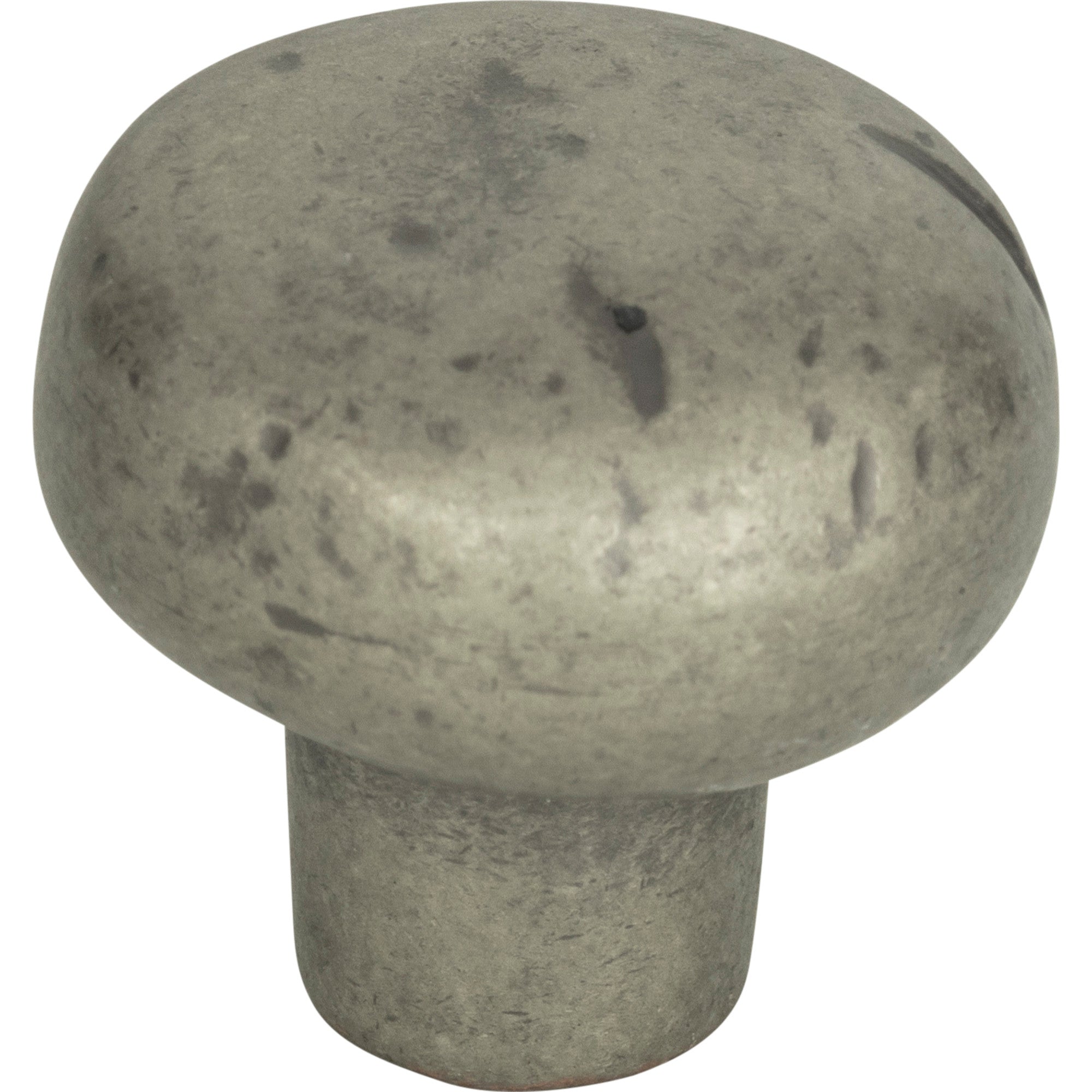 Distressed Round Knob by Atlas Pewter