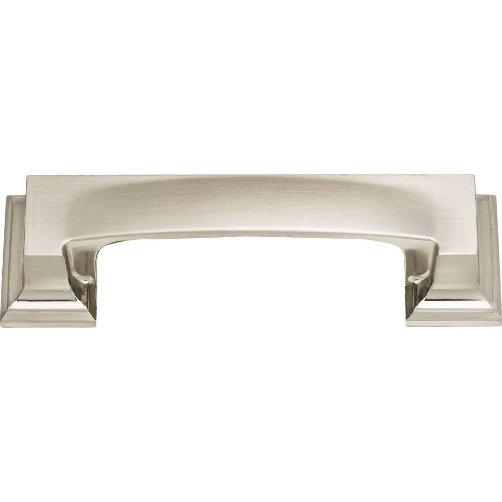 Sutton Place Cup Pull by Atlas Brushed Nickel