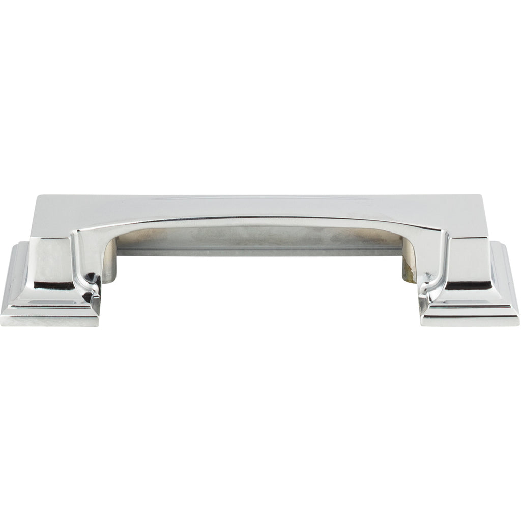 Sutton Place Cup Pull by Atlas Polished Chrome