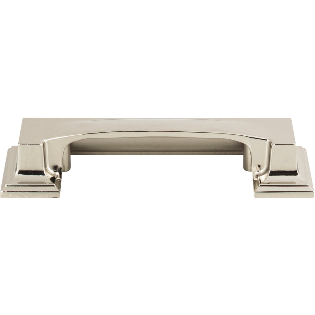 Sutton Place Cup Pull by Atlas Polished Nickel