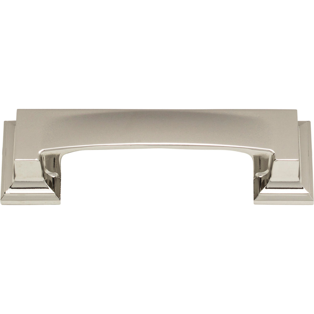 Sutton Place Cup Pull by Atlas Polished Nickel